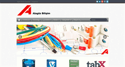 Desktop Screenshot of alagozbilisim.com