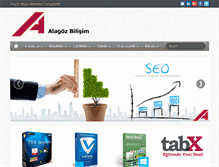 Tablet Screenshot of alagozbilisim.com